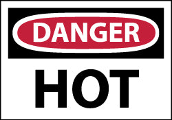 Danger - Hot Label - AccuformNMC MSCD51AP