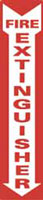 Fire Extinguisher Sign - AccuformNMC M39A