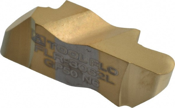 FLR-3062L Solid Carbide Insert, Grade GP50, TiN - Tool-Flo 593062LN4C