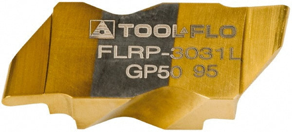 FLRP-3031L Solid Carbide Insert, Grade GP50, TiN - Tool-Flo 593831LN4C