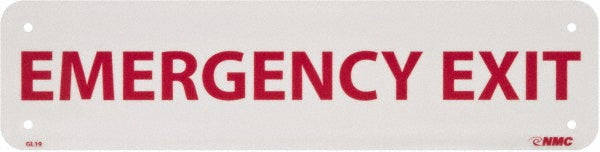 Emergency Exit Sign - AccuformNMC GL19R