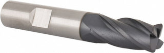 1/2" 4-Flute Solid Carbide Corner Radius End Mill, AlTiN - SGS 38177