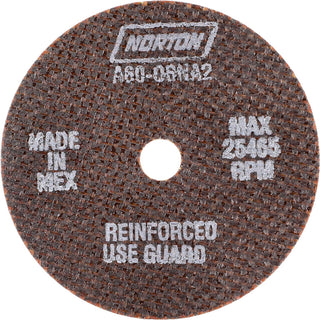 3" 60-Grit Aluminum Oxide Grinding & Cutoff Wheel - Norton 66243528552