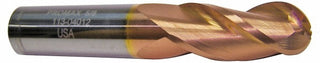 1in" 3-Flute Solid Carbide Ball End Mill, TiCN - ProMax 113-06412