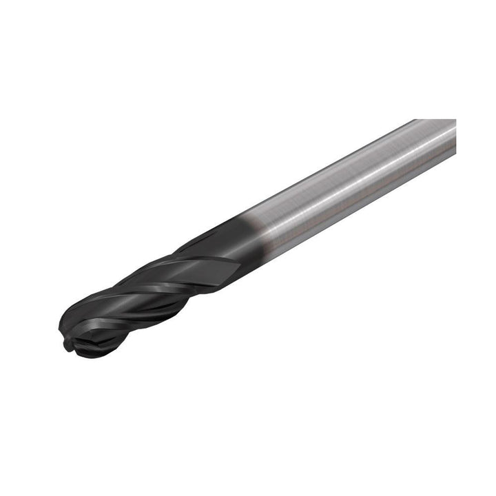 3/4" 4-Flute Solid Carbide Ball End Mill, TiAlN - Iscar 5621055