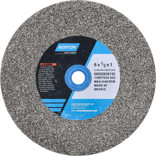 6 x 1/2" 36; 46-Grit Aluminum Oxide Grinding & Cutoff Wheel - Norton 66252836132