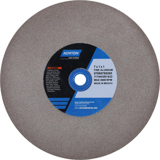7 x 1" 100; 120-Grit Aluminum Oxide Grinding & Cutoff Wheel - Norton 07660788265