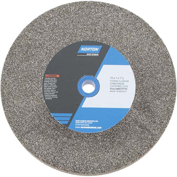 10 x 1" 36; 46-Grit Aluminum Oxide Grinding & Cutoff Wheel - Norton 07660788295