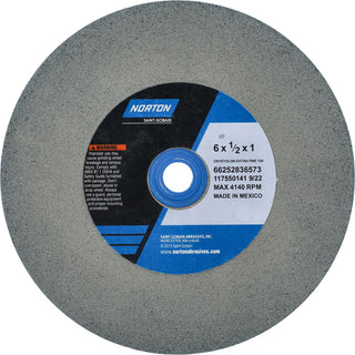 6 x 1/2" 120-Grit Silicon Carbide Grinding & Cutoff Wheel - Norton 66252836573