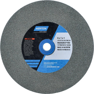 6 x 1" 80-Grit Silicon Carbide Grinding & Cutoff Wheel - Norton 66252837193