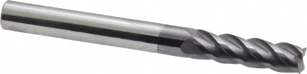 1/4" 4-Flute Solid Carbide Square End Mill, AlTiN - ProMax 111-01614