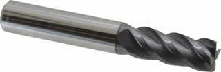 3/8" 4-Flute Solid Carbide Corner Radius End Mill, AlTiN - ProMax 129-32414