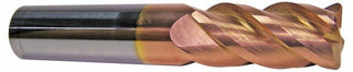 5/8" 4-Flute Solid Carbide Corner Radius End Mill, TiCN - ProMax 129-44012