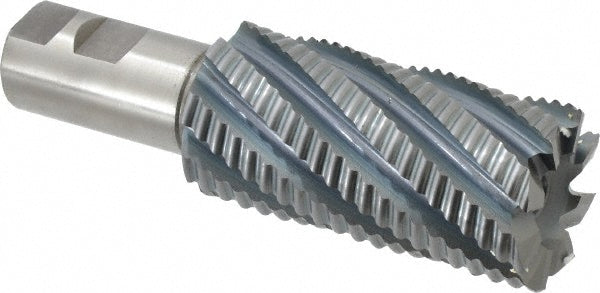 2.0000" 8-Flute Cobalt Single End Mill, TiCN - Hertel 75987438