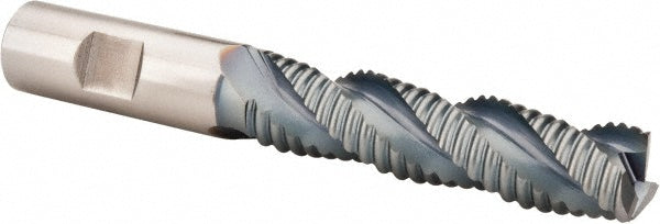 0.7500" 3-Flute Cobalt Single End Mill, TiCN - Hertel 75987735