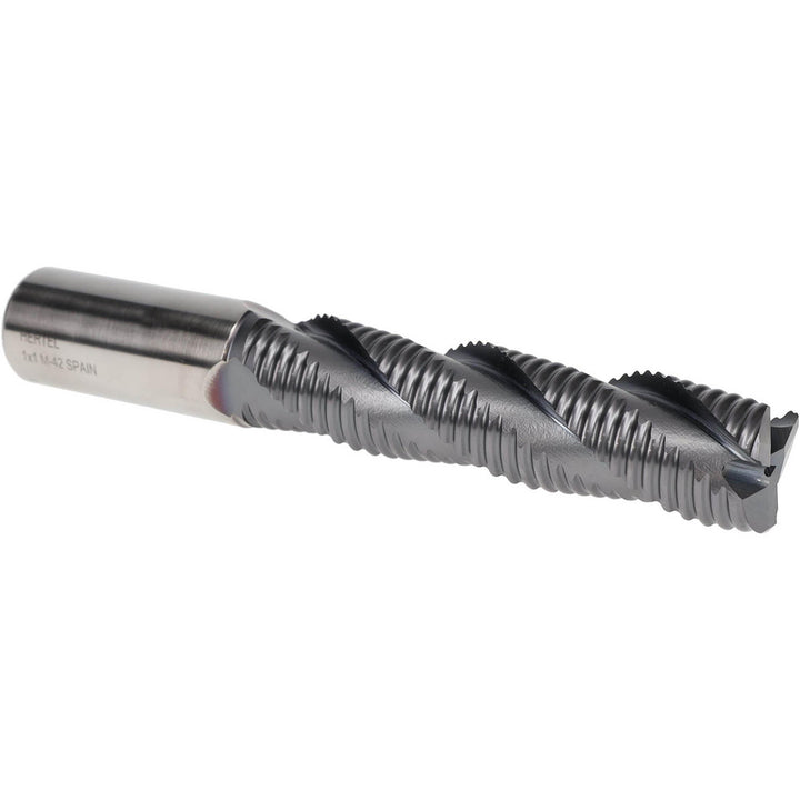 1.0000" 3-Flute Cobalt Single End Mill, TiCN - Hertel 75987776