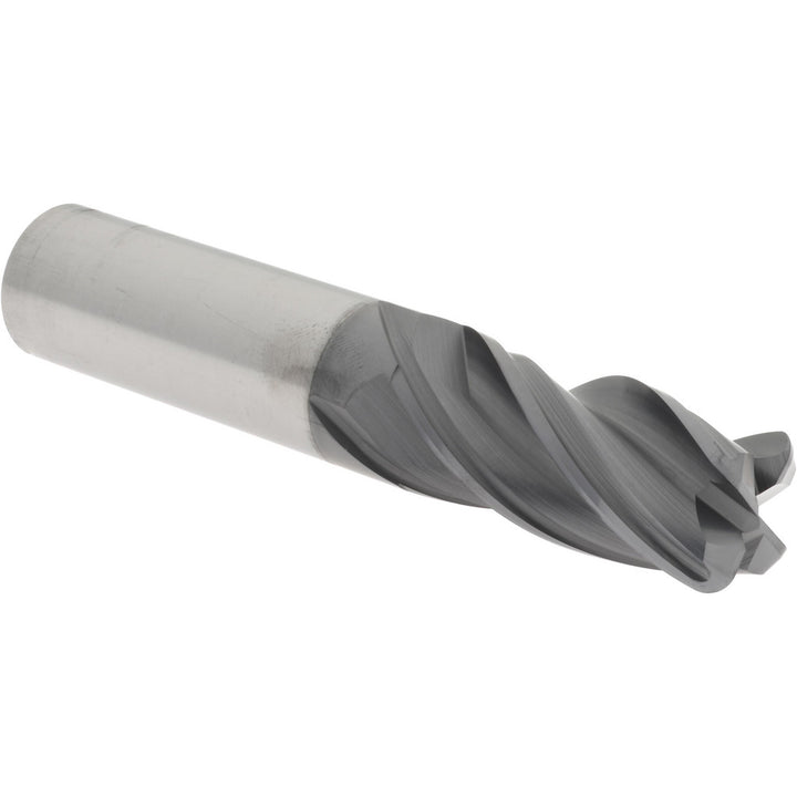 3/4" 4-Flute Solid Carbide Corner Radius End Mill, AlTiN - Accupro 95168669