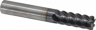 3/8" 6-Flute Solid Carbide Corner Radius End Mill, AlTiN - RobbJack XF-602-12-030