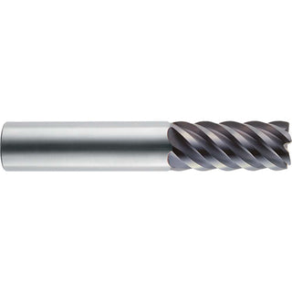 5/8" 6-Flute Solid Carbide Corner Radius End Mill, AlTiN - RobbJack XF-602-20-030