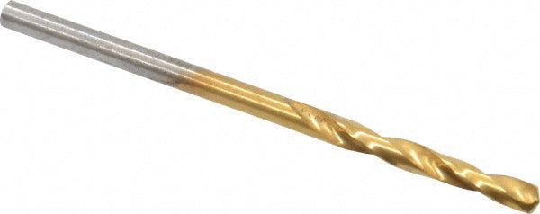 #41 High Speed Steel Screw Machine Drill Bit, Coated, 135° point - Chicago-Latrobe 48411