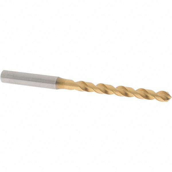 1/4" Vanadium High Speed Steel Drill Bit, TiN, 120° point - OSG 8597635
