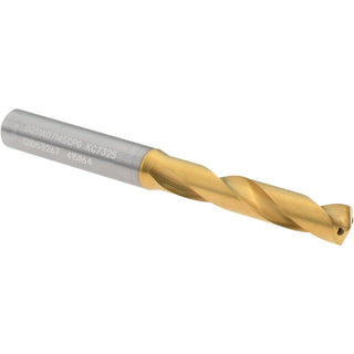 9/32" Solid Carbide Stub Drill Bit, TiN, 140° point - Kennametal 4151164