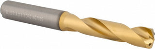 7/16" Solid Carbide Stub Drill Bit, TiN, 140° point - Kennametal 4151218