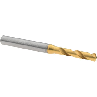 #13 Solid Carbide Stub Drill Bit, TiN, 140° point - Kennametal 4150205