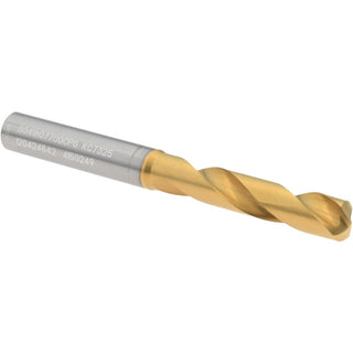 0.3031" Solid Carbide Stub Drill Bit, TiN, 140° point - Kennametal 4150249