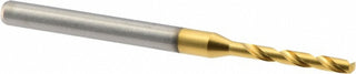 0.0906" Solid Carbide Drill Bit, TiN, 140° point - Kennametal 4151797