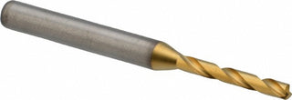 0.1299" Solid Carbide Drill Bit, TiN, 140° point - Kennametal 4150638