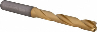 Letter Q Solid Carbide Drill Bit, TiN, 140° point - Kennametal 4149259