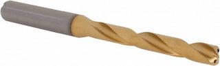 0.2441" Solid Carbide Drill Bit, TiN, 140° point - Kennametal 4149228