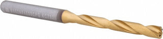 #12 Solid Carbide Drill Bit, TiN, 140° point - Kennametal 4149207