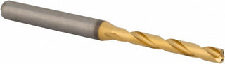#20 Solid Carbide Drill Bit, TiN, 140° point - Kennametal 4149195