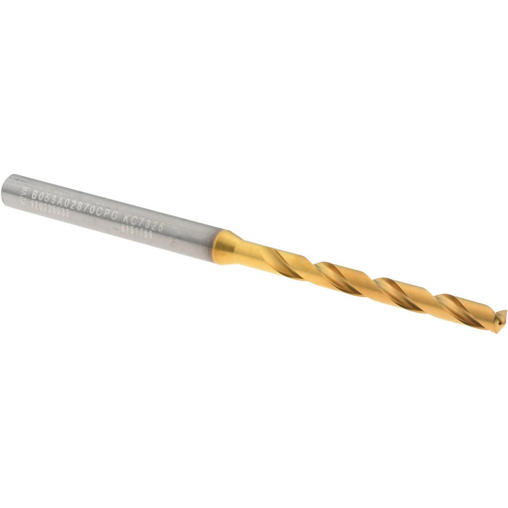 #33 Solid Carbide Drill Bit, Multilayer TiAlN, 140° point - Kennametal 4151759