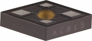 D - Diamond (Rhombic) 55-Deg 1/2" IC Carbide Insert, Grade KCM35, TiN - Kennametal 3760461