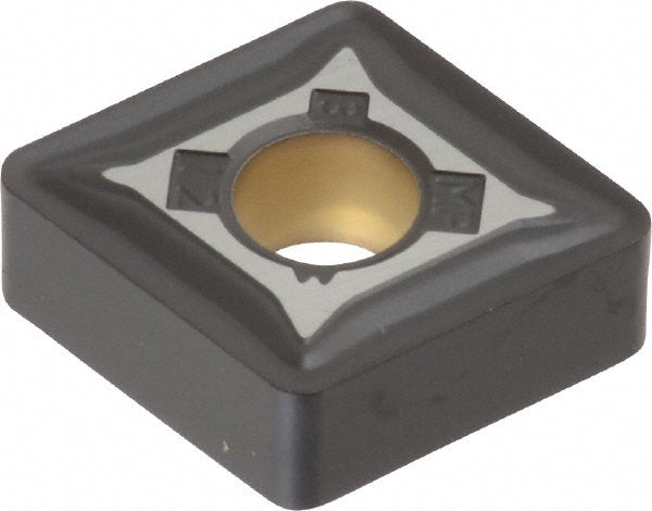 C - Diamond (Rhombic) 80-Deg 1/2" IC Carbide Insert, Grade KCM25, TiN - Kennametal 3760344