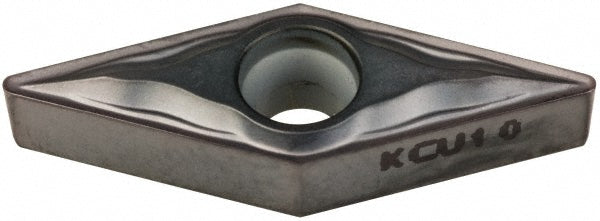 V - Diamond (Rhombic) 35-Deg 1/4" IC Carbide Insert, Grade KCS10, AlTiN - Kennametal 3769402