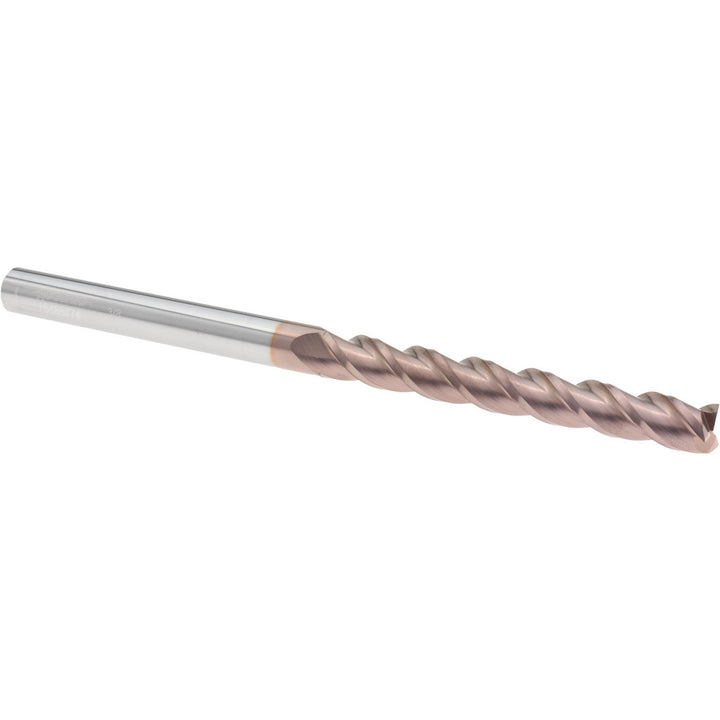 3/8" 3-Flute Solid Carbide Square End Mill, TiCN - Accupro 12182317