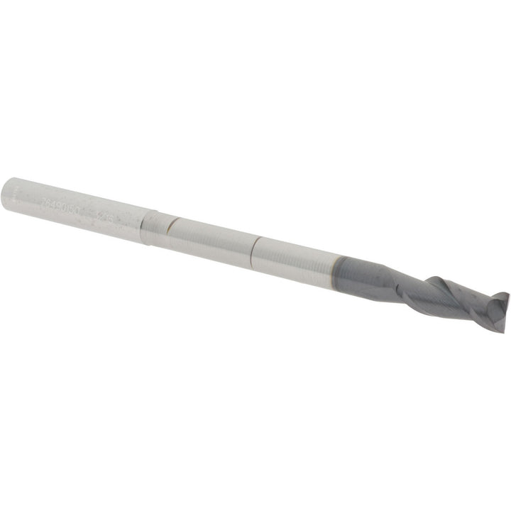 3/16" 2-Flute Solid Carbide Square End Mill, AlTiN - Accupro 12181202
