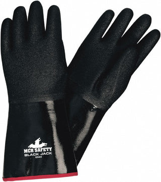 Large Black Gloves - MCR Safety 6944