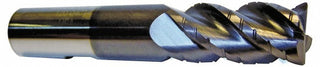 0.4375" 4-Flute Solid Carbide Corner Radius End Mill, AlTiN - ProMax 120-02814