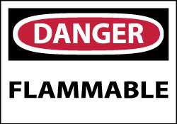 Danger - Flammable Sign - AccuformNMC D126AP
