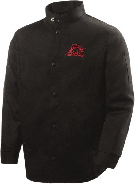 X-Large Black Flame Resistant/Retardant; Welding Protective Garment - Steiner 1160-X