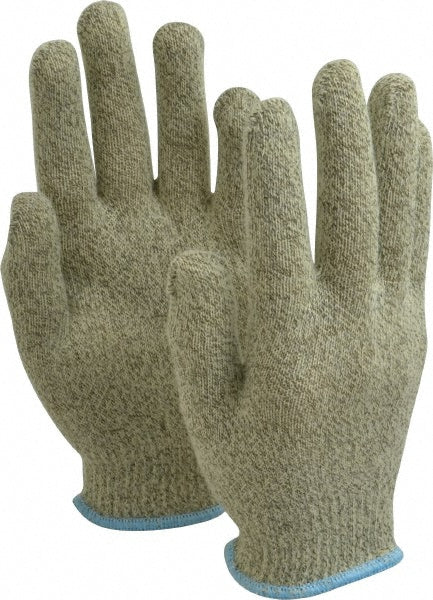 Small Yellow Kevlar; Polyester Cut & Abrasion-Resistant Gloves - Honeywell CRT13L