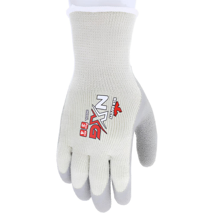 Small White; Gray General Purpose Gloves - MCR Safety 9690S