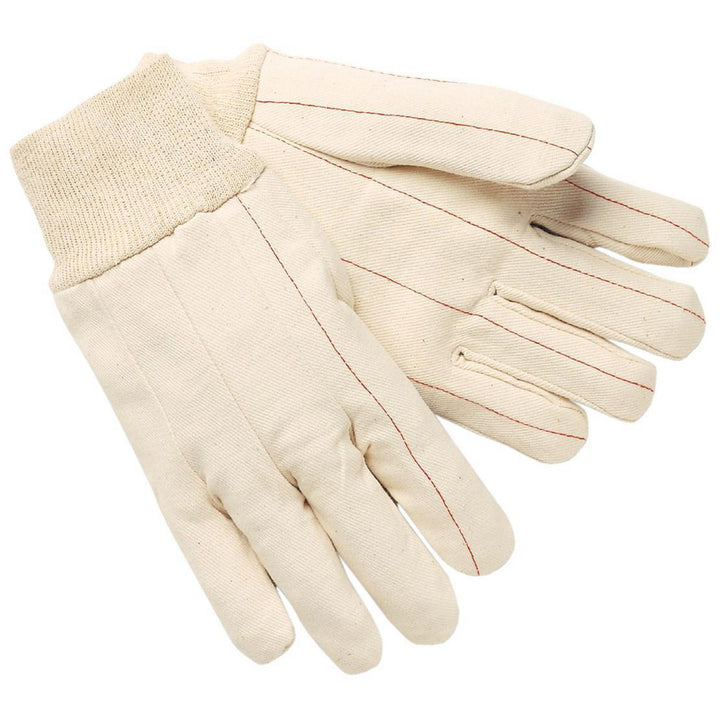 Large Natural Cotton General Purpose Gloves - MCR Safety 9018C