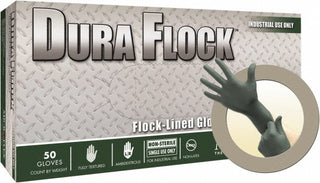 Green Nitrile Gloves - Ansell DFK-608-XL