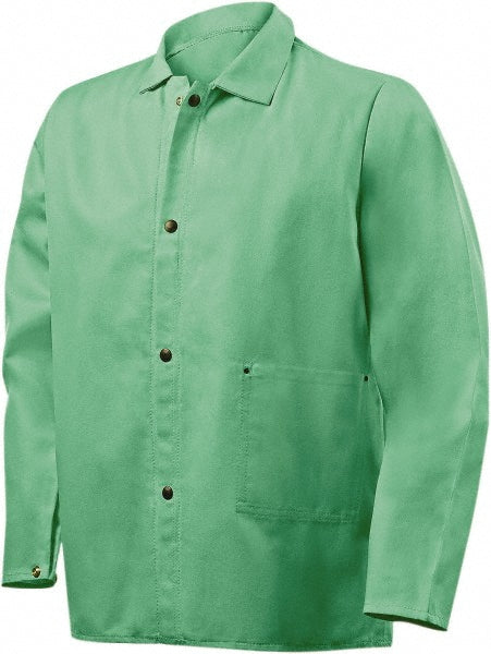 Large Green Flame-Resistant; Flame-Retardant Protective Garment - Steiner 1030-L